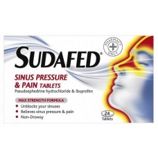Sudafed Sinus Pressure & Pain Tablets